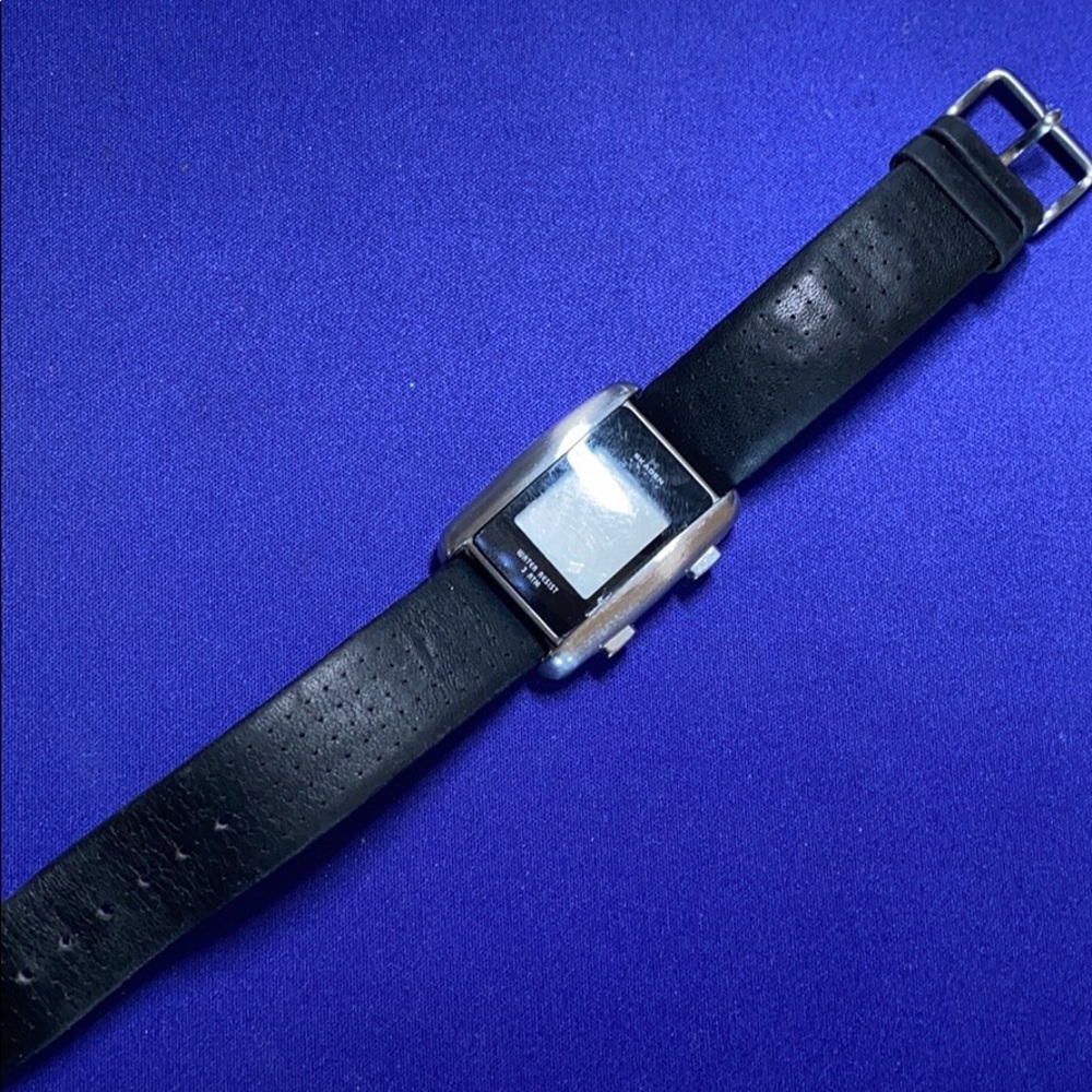Skagen Water Resistant digital watch w/ blk  band